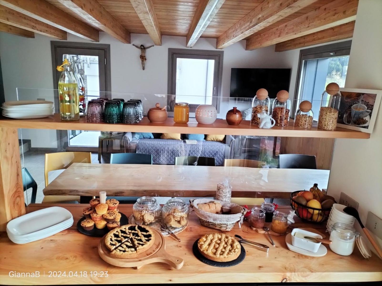 Beb Aria Di Montagna Bed & Breakfast Forcola ภายนอก รูปภาพ