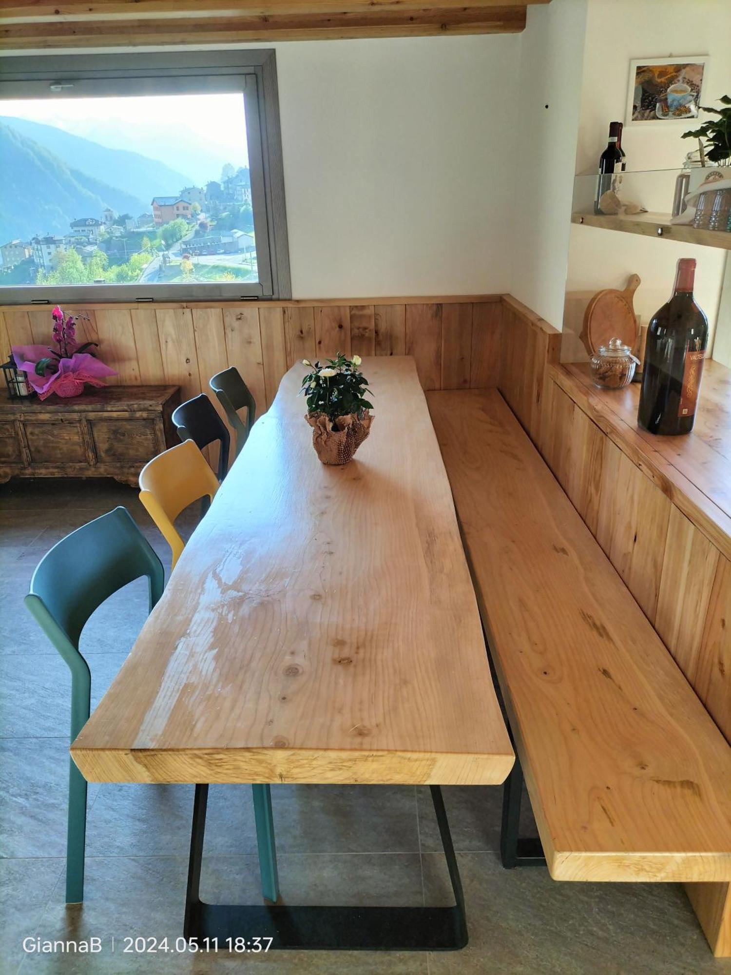 Beb Aria Di Montagna Bed & Breakfast Forcola ภายนอก รูปภาพ